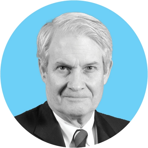 Portrait of Judge Thomas B. Griffith, federal judge who writes about USA 250.